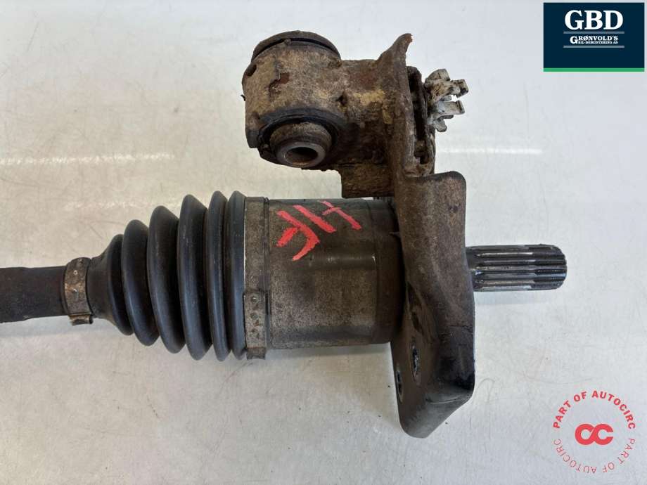 Drivaksel høyre foran, diesel/automat til Isuzu D-Max 2012-2017 (Type II, Fase 1) (8981472452|)