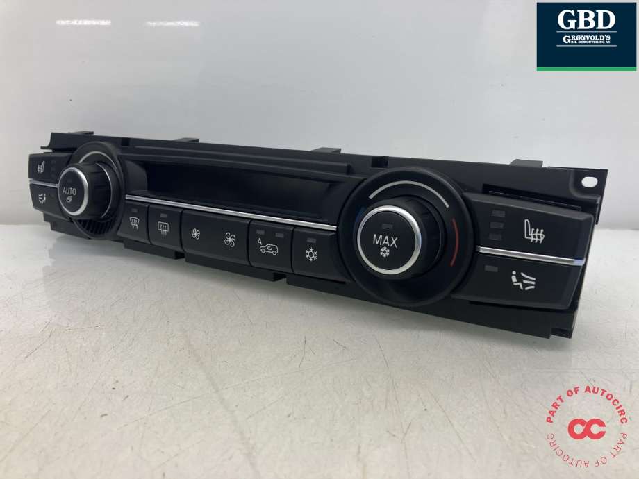 Varmeapparat betjening til BMW X5, 2007-2013 (E70) (E70) (64 11 9 310 449)
