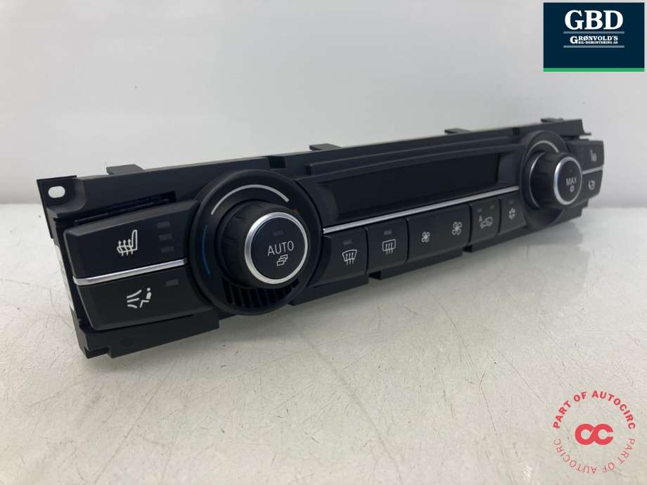 Varmeapparat betjening til BMW X5 2007-2013 (E70) (E70) (64 11 9 310 449|9 165 683|90025-242/0007)