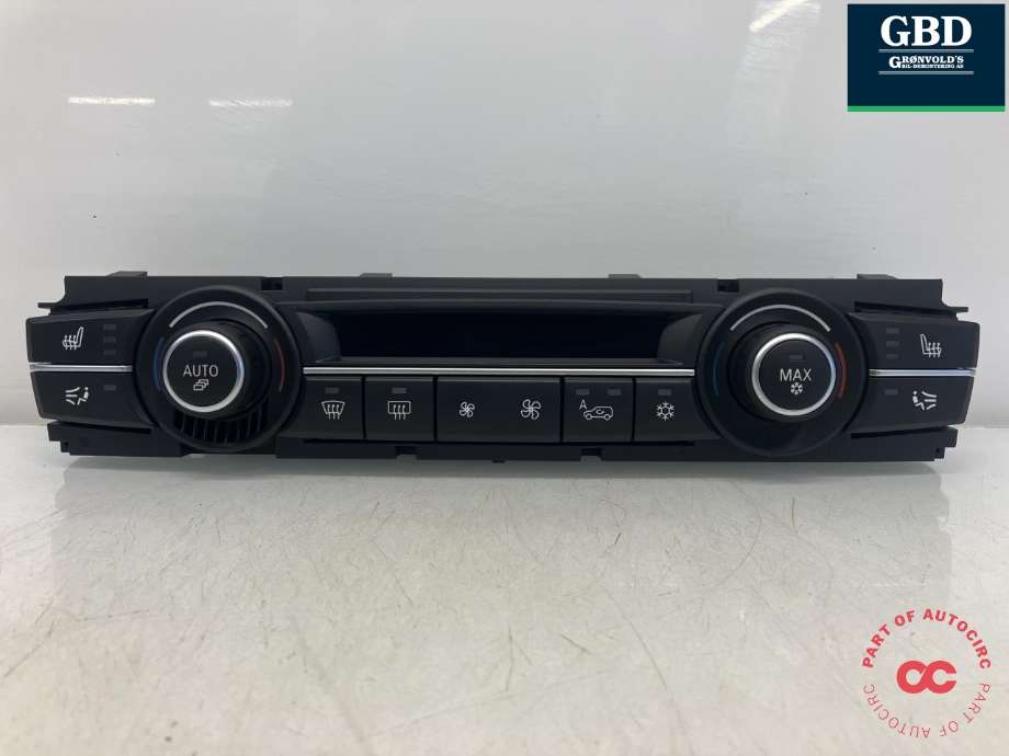 Varmeapparat betjening til BMW X5 2007-2013 (E70) (E70) (64 11 9 310 449|9 165 683|90025-242/0007)