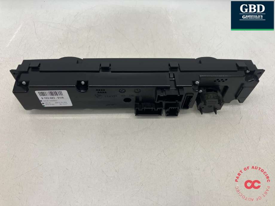 Varmeapparat betjening til BMW X5 2007-2013 (E70) (E70) (64 11 9 310 449|9 165 683|90025-242/0007)