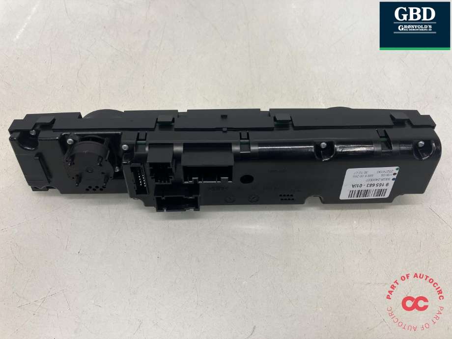 Varmeapparat betjening til BMW X5 2007-2013 (E70) (E70) (64 11 9 310 449|9 165 683|90025-242/0007)