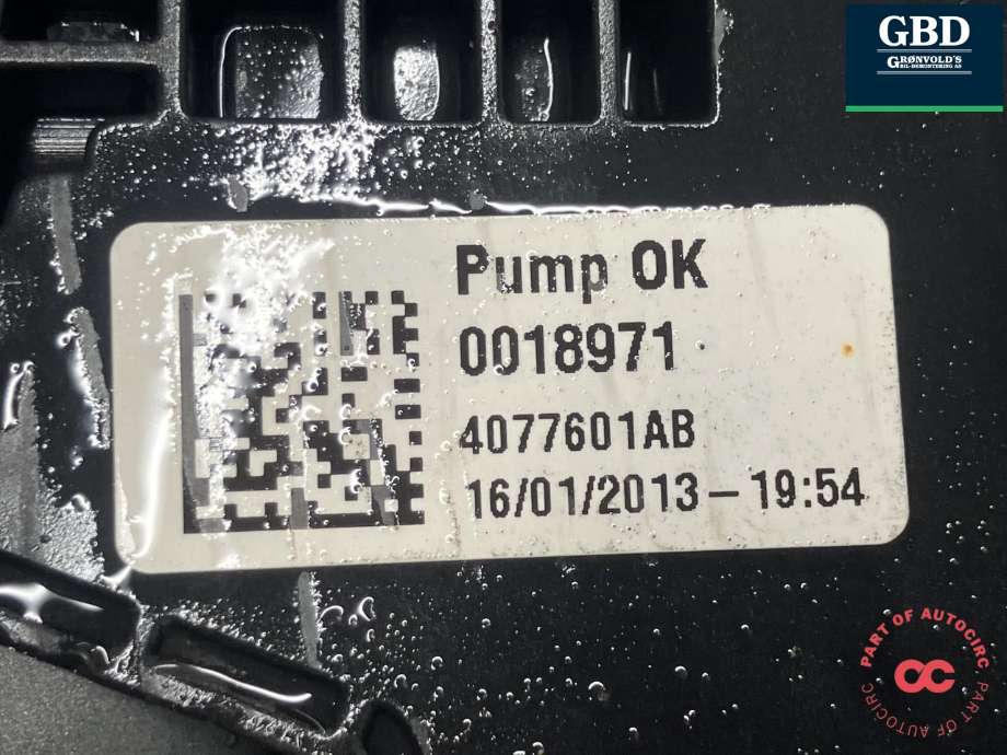 AdBlue tank til Audi Q5 2012-2017 (Type I, Fase 2)  (8R0 131 877 AB|8R0 131 877 L|0018971| 4077601AB)