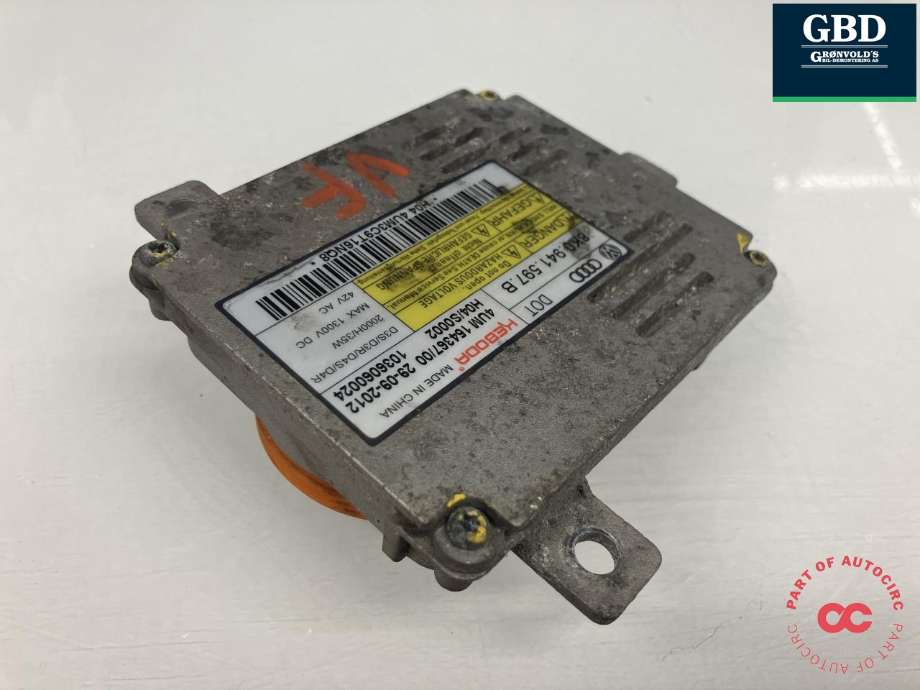 Styreenhet xenon/ballast til Audi Q5 2012-2017 (Type I, Fase 2)  (KEBODA|8K0 941 597 B|4UM 154367/00|)