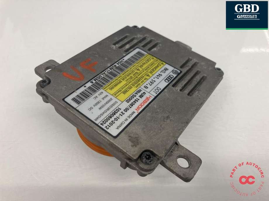 Styreenhet xenon/ballast til Audi Q5 2012-2017 (Type I, Fase 2) (KEBODA|8K0 941 597 B|4UM 154367/00|)