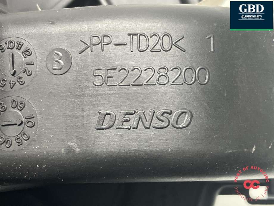 Varmeapparat motor til Citroën Berlingo 2008-2015 (Type II, Fase 1) (DENSO|6441 AS|5E2228200|)