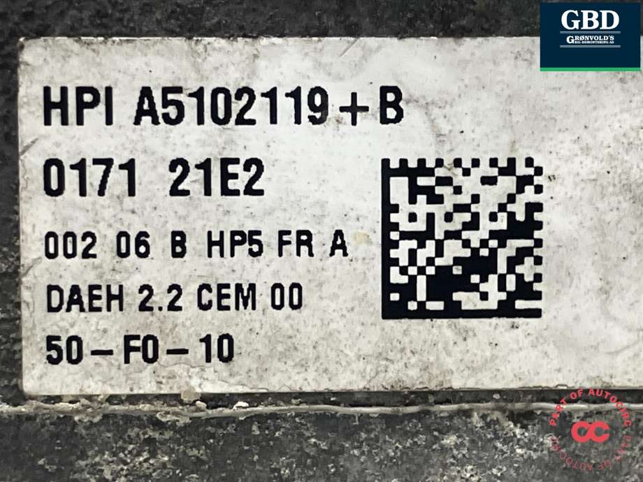Servo pumpe elektrisk til Citroën Berlingo 2008-2015 (Type II, Fase 1)  (16 082 518 80|HPI A5102119|0171 21E2)