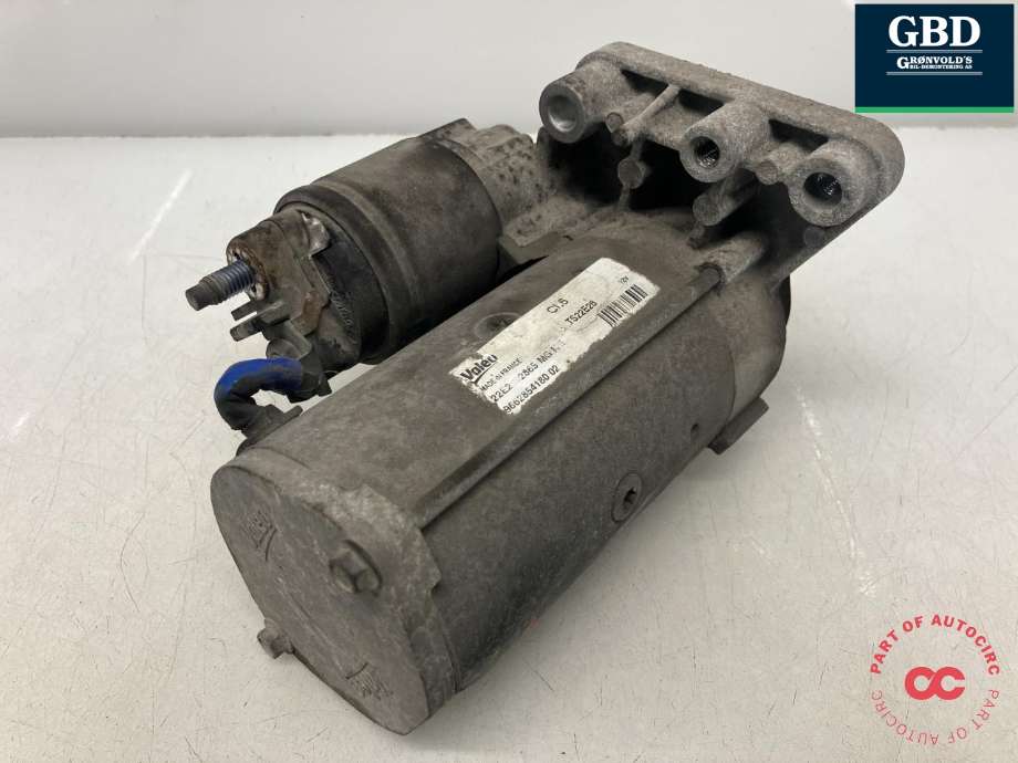 Starter diesel til Citroën Berlingo 2008-2015 (Type II, Fase 1)  (VALEO|5802 AE|96 628 541 80|TS22E26)
