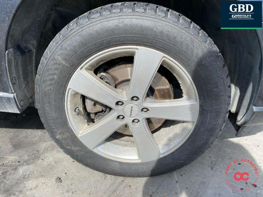 Hjulsett aluminium vinter til Subaru Forester 2013-2019 (Type IV) (NORDMAN|NORTH 9 SUV|225/60R17 103T|2023)