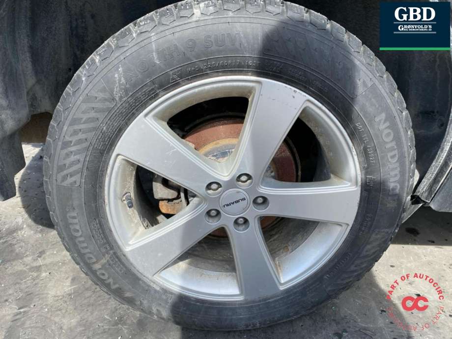 Hjulsett aluminium vinter til Subaru Forester 2013-2019 (Type IV) (NORDMAN|NORTH 9 SUV|225/60R17 103T|2023)