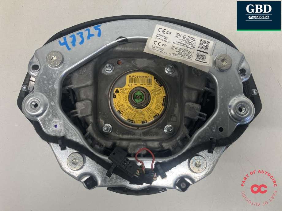 Airbag rattpute til Mercedes Sprinter 2013-2018 (Fase 2) (906) (906) (TAKATA|A 906 860 15 00 26  9E84|A 906 860 20 02  9E84|0589-P1-000198| 0589-P1-000325)