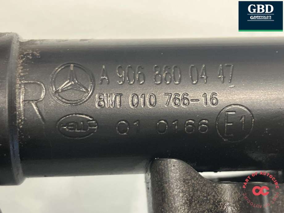 Lyktespylerdyse til Mercedes Sprinter 2013-2018 (Fase 2) (906) (906) (HELLA|A 906 860 04 47|8WT 010 766|)