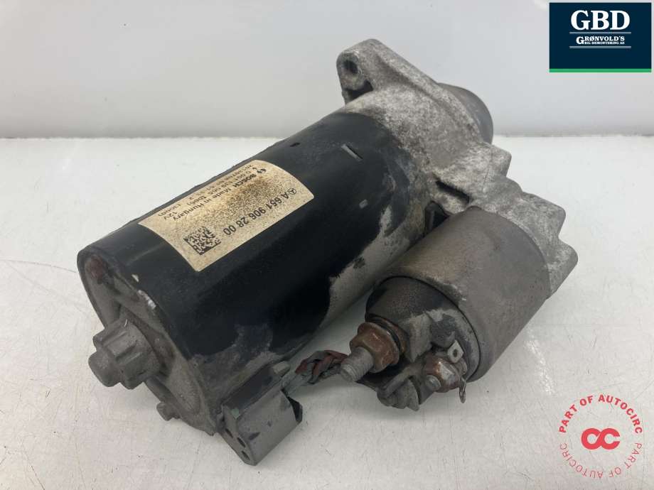 Starter diesel til Mercedes Sprinter 2013-2018 (Fase 2) (906) (906) (BOSCH|A 651 906 28 00|0 001 139 065|)