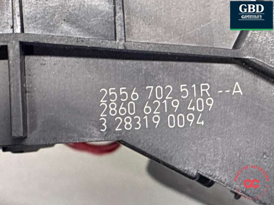 Bryter combi til Renault Kangoo 2008-2021 (Type II)  (8201577539|255405605R|2556 702 51R)