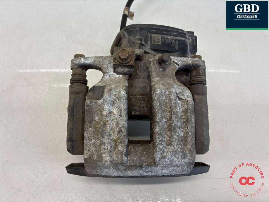 Bremsecaliper høyre bak, elektrisk til Tesla Model X 2016-->>  (1021250-00-C|1021250-00-D | 1021250-00-E|1021250-00-F | 1021250-00-G | 1021250-50-D)