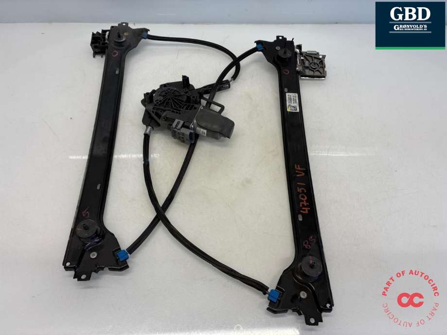 Ruteheis venstre foran til Tesla Model X 2016-->> (1028818-80-E|1028818-00-F | 1028818-61-E |1028818-90-E|1028818-98-F | 1028818-99-F)