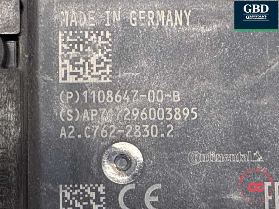 Sensor radar til Tesla Model X 2016-->> (1108647-00-H|1108647-00-B | 1108647-00-C|1108647-00-E)