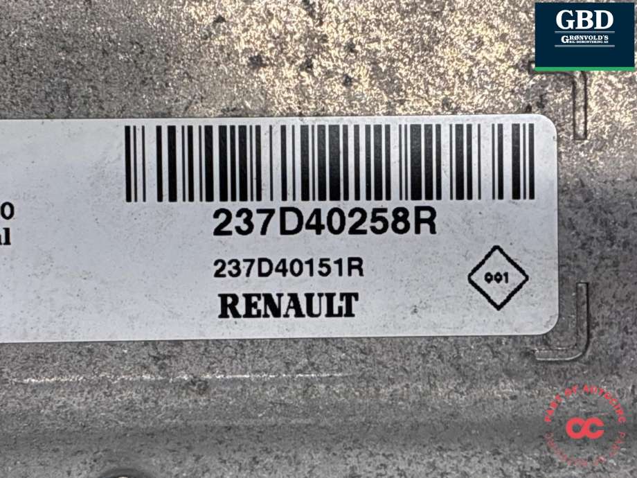 Styreenhet motor til Renault Kangoo 2008-2021 (Type II)  (237D40258R|)