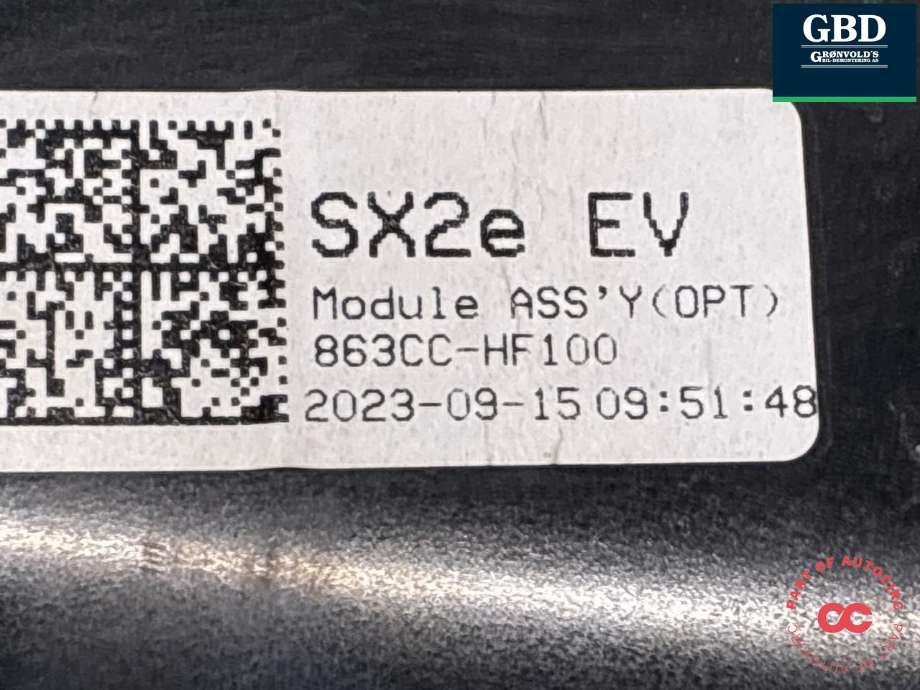 Ladeluke karosseri elbil til Hyundai Kona 2024-->> (Type II) (863CC-HF100|)