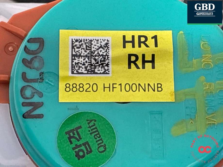 Sikkerhetsbelte foran høyre til Hyundai Kona 2024-->> (Type II) (88820-HF100NNB|)