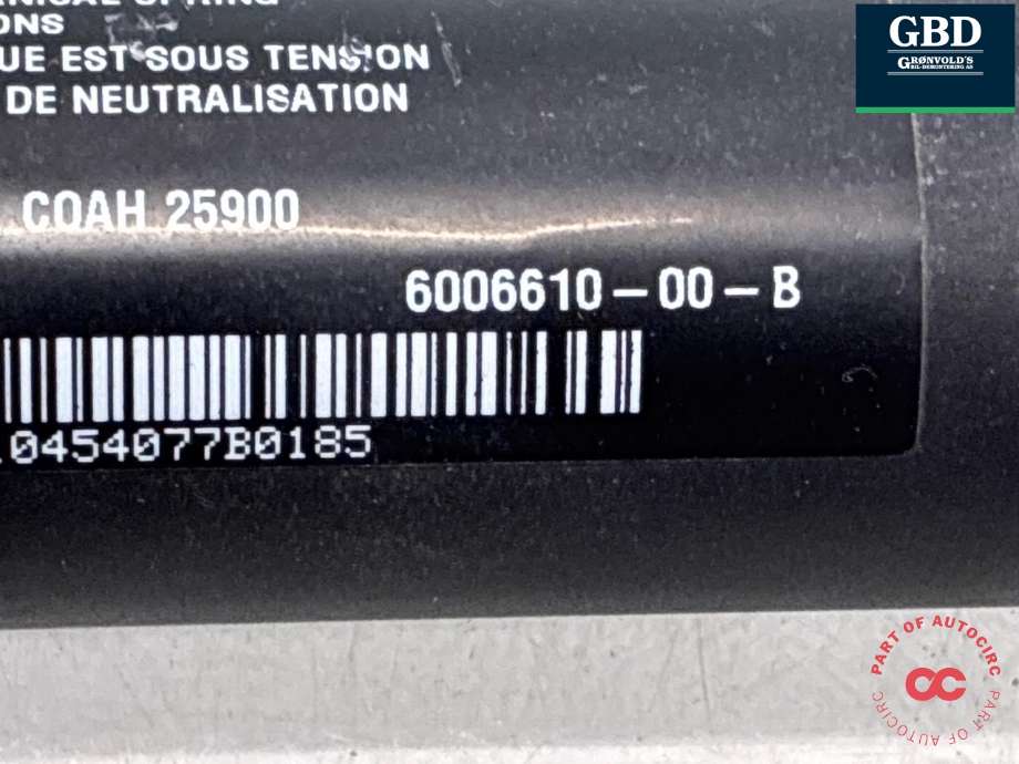 Baklukeåpner motor til Tesla Model S 2013-2016 (Fase 1)  (6006610-00-B|6006610-00-C|)