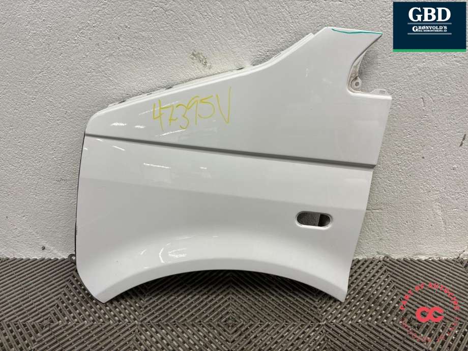 Skjerm venstre foran til VW Transporter / Caravelle, 2009-2015 (Fase 2) (T5) (T5) (7H0 821 101 E)