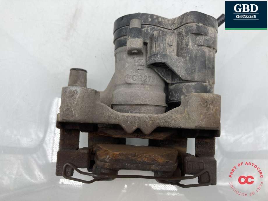 Bremsecaliper høyre bak, elektrisk til Škoda Superb 2015-->> (Type III)  (3Q0 615 424 E|3Q0 615 424 E  SL7|3Q0 615 406 AG)