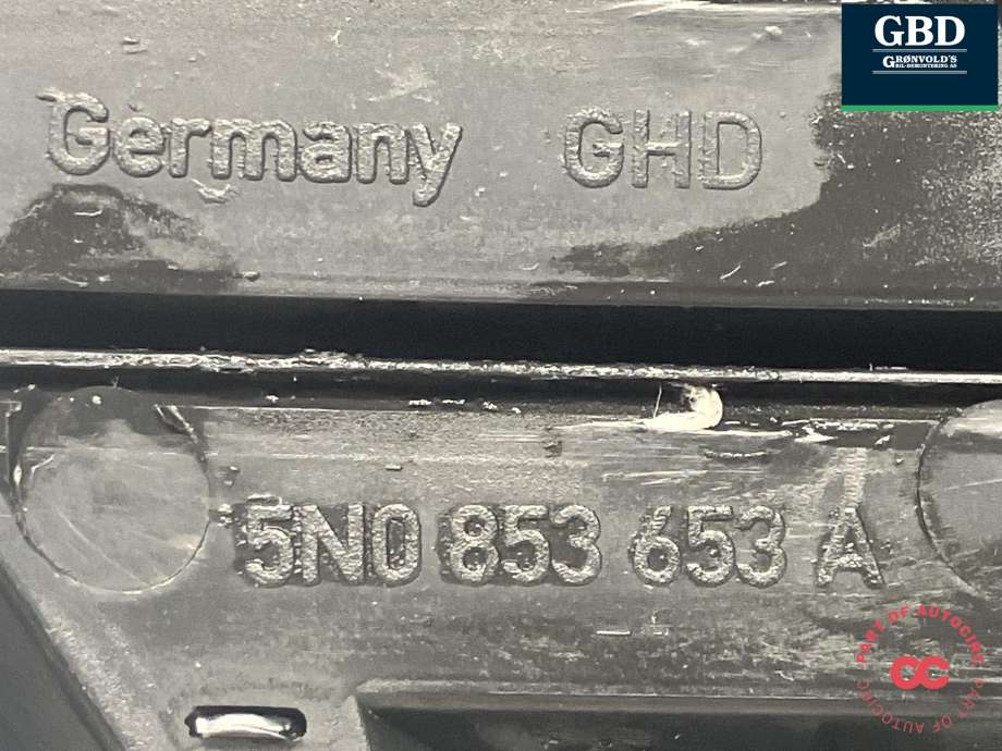Grill til VW Tiguan 2007-2011 (Type I, Fase 1) (5N0 853 651 C 2ZZ|5N0 853 653 A|)