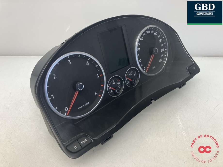 Instrumentpanel til VW Tiguan 2007-2011 (Type I, Fase 1)  (5N0 920 870 D  Z02|5N0 920 870 DX Z02|)