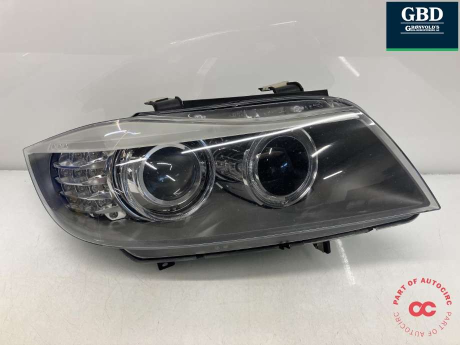 Frontlykt høyre xenon til BMW 3-Serie 2005-2011 (E90/E91/E92/E93) (E90/E91/E92/E93) (63 11 7 240 248|63 11 7 202 584|)
