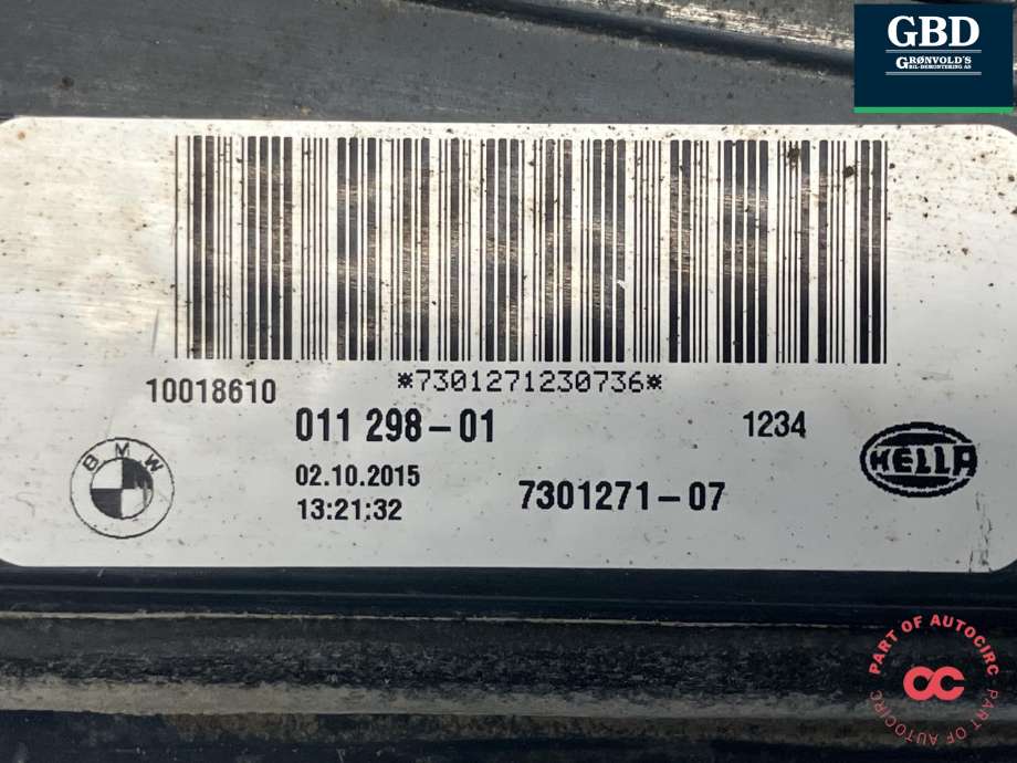 Baklykt venstre indre til BMW X5 2013-2018 (F15) (F15) (HELLA|63 21 7 470 887|7301271-07|011 298 - 01)