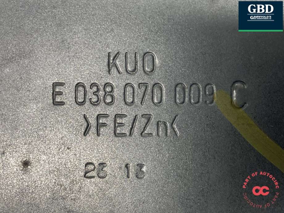 Ruteheis venstre foran til VW Transporter / Caravelle 2009-2015 (Fase 2) (T5) (T5) (7E0 837 753 E|7E0 837 753 D|7E1 837 729 K)