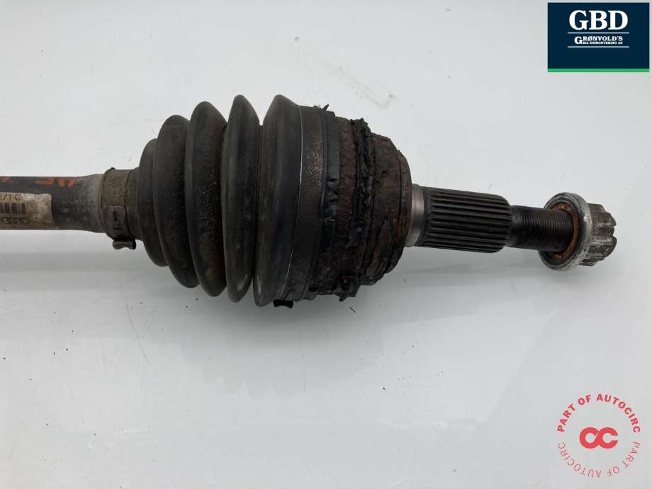 Drivaksel høyre foran, diesel/automat til VW Touareg 2010-2018 (Type II) (7P0 407 271 C|7P0 407 271 CX|)