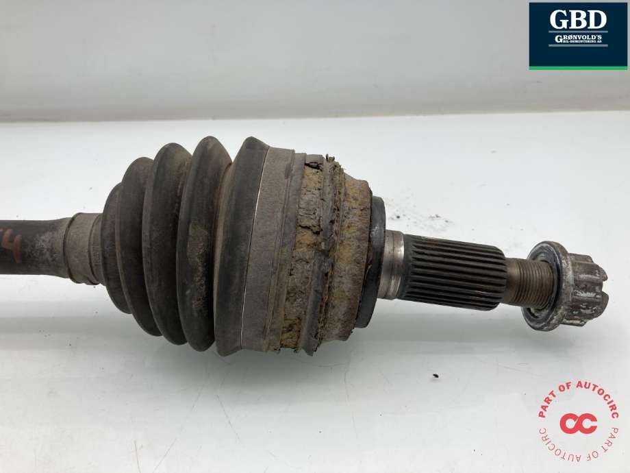 Drivaksel venstre foran, diesel/automat til VW Touareg 2010-2018 (Type II) (7P0 407 271 C|7P0 407 271 CX|)