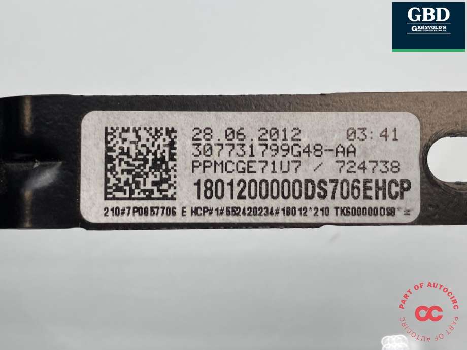 Sikkerhetsbelte foran høyre til VW Touareg 2010-2018 (Type II) (7P0 857 706 G HCP|7P0857706 E HCP|)