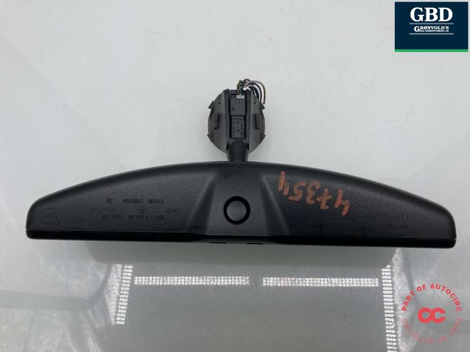 Speil innvendig til VW Touareg 2010-2018 (Type II) (7P6 857 511 T 9B9|)