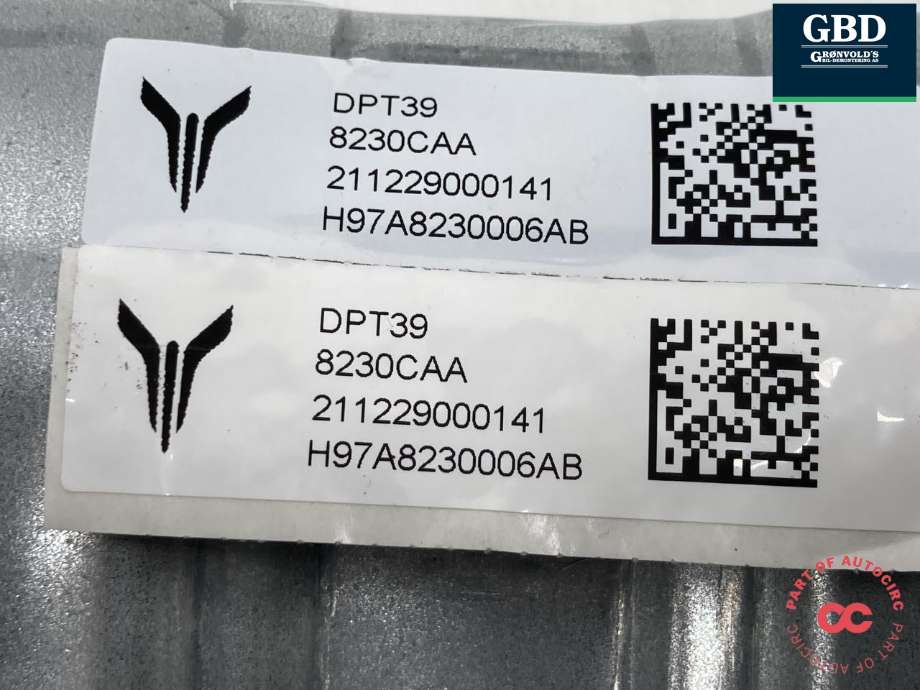 Airbag passasjer til Voyah Free 2021-->> (H97A8230006AB|)