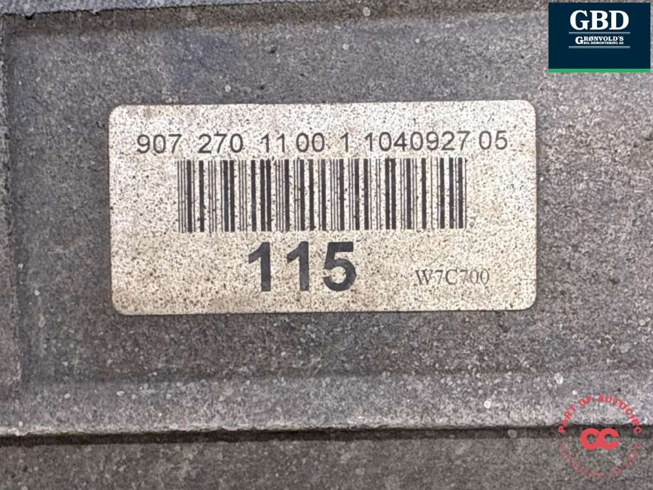 Girkasse automat til Mercedes Sprinter 2018-->> (907/910) (907/910) (A 907 270 03 00|A 907 270 03 00 80|722908)