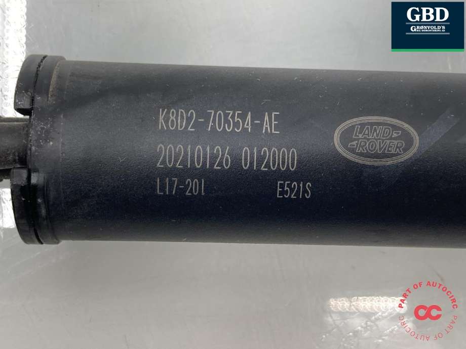 Baklukedemper høyre til Land Rover Range Rover, Evoque 2019-->> (Type II)  (535123575|K8D270354AJ|LR140323| K8D270354AD | K8D2-70354-AE)