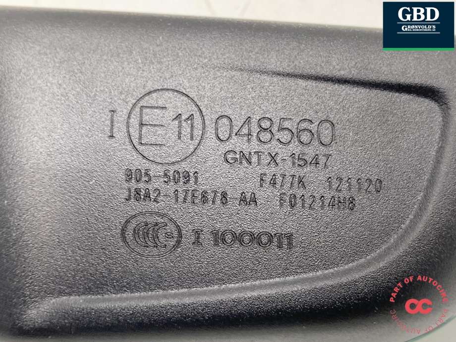 Speil innvendig til Land Rover Range Rover, Evoque 2019-->> (Type II)  (LR093114|J8A217E678AA|)