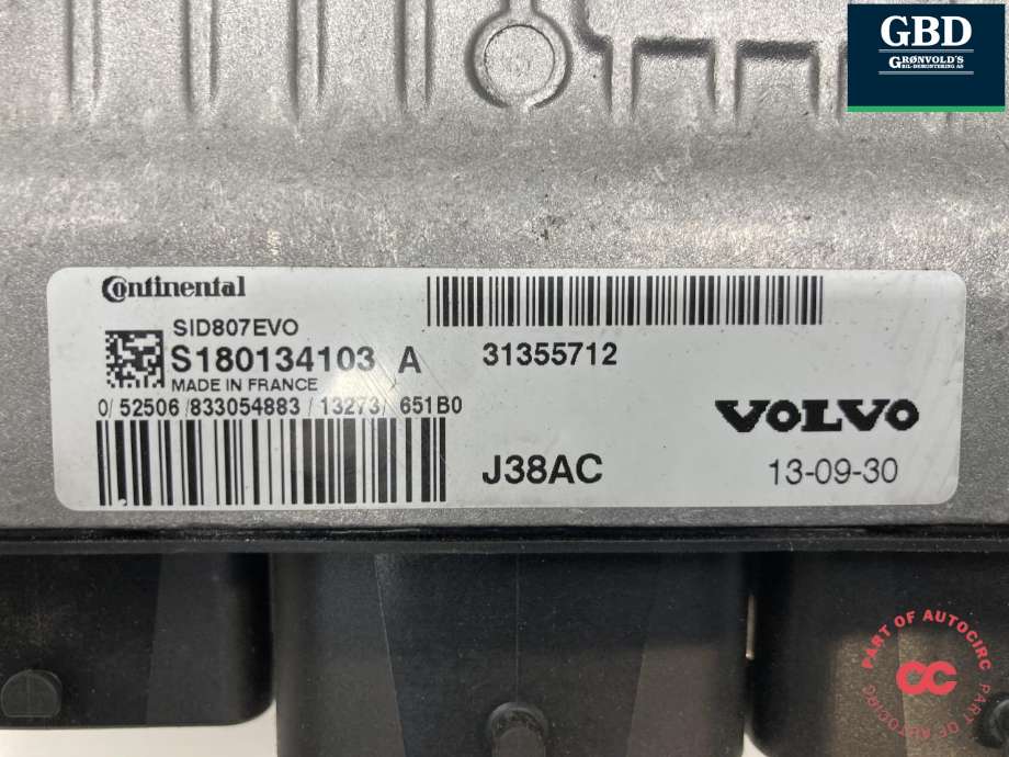 Styreenhet motor til Volvo V70 2007-2013 (Type III, Fase 1) (36000608|31355712|)