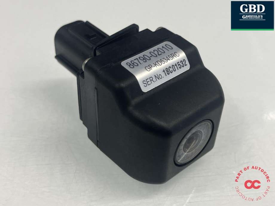 Parkeringskamera bak til Toyota Auris 2010-2012 (Type I, Fase 2)  (8679002010|86790-02010|GP-KD5345RC)