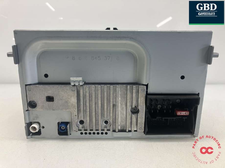 Bilstereo navigasjon til VW Tiguan 2007-2011 (Type I, Fase 1)  (BLAUPUNKT|1K0 035 191 DX|1K0 035 191 D|7 612 002 044)