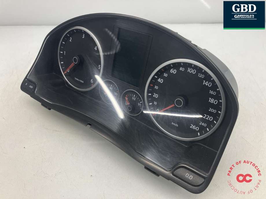 Instrumentpanel til VW Tiguan 2007-2011 (Type I, Fase 1) (5N0 920 870 D Z02|5N0 920 870 D|V0004000)