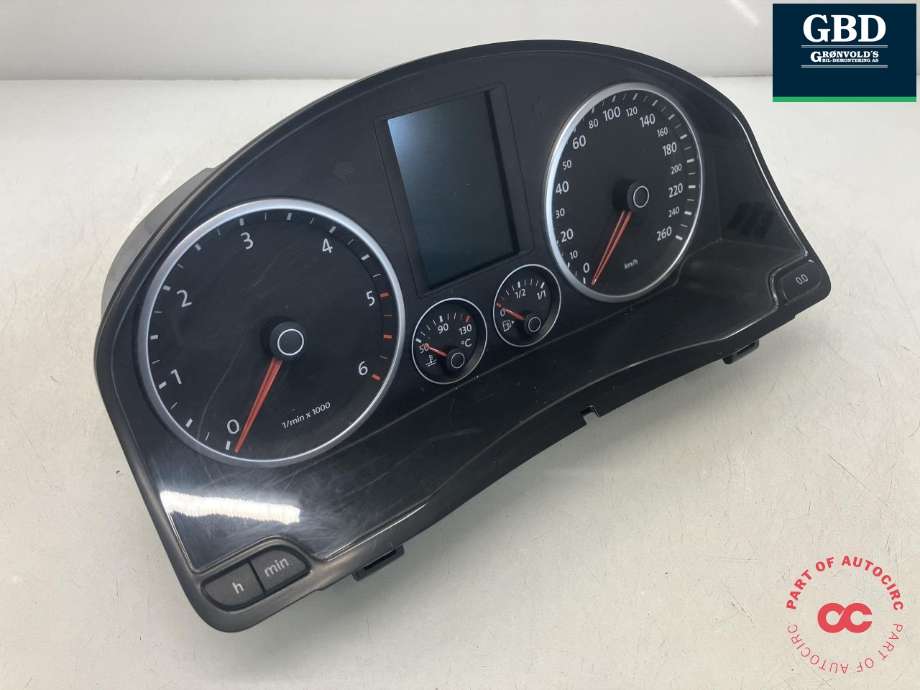 Instrumentpanel til VW Tiguan 2007-2011 (Type I, Fase 1) (5N0 920 870 D Z02|5N0 920 870 D|V0004000)