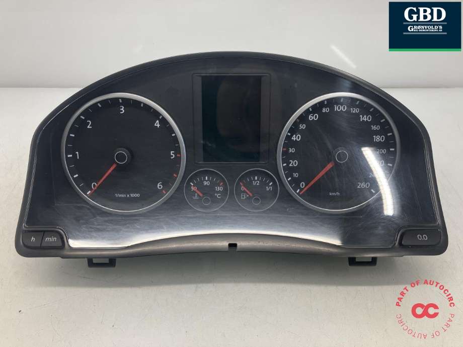 Instrumentpanel til VW Tiguan 2007-2011 (Type I, Fase 1) (5N0 920 870 D Z02|5N0 920 870 D|V0004000)
