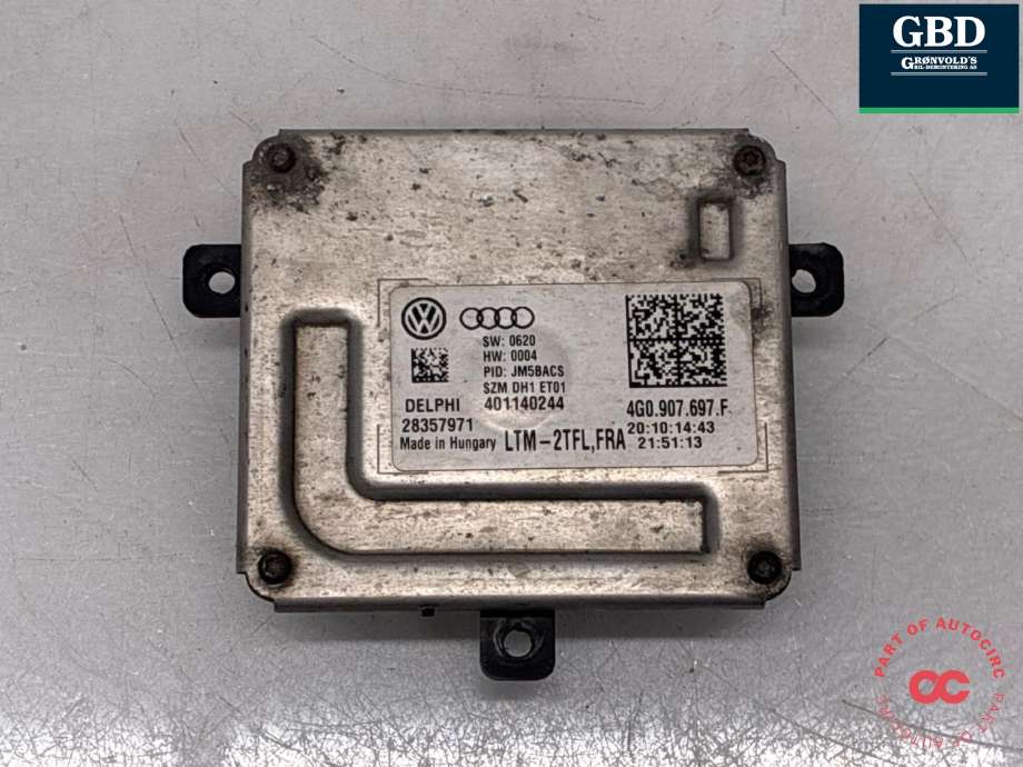 Styreenhet xenon/ballast til VW Passat 2015-2019 (Fase 1) (B8) (B8) (4G0 907 697 F|)