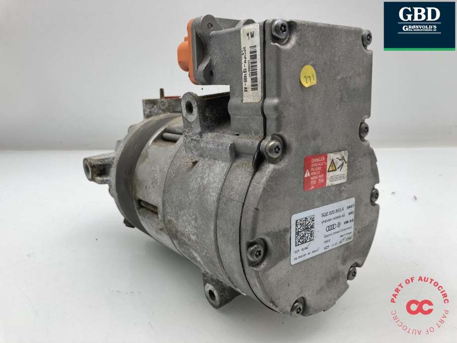 Aircondition kompressor elbil til VW e-Golf 2014-2017 (Fase 1)  (5QE 816 803 K|5QE 820 803 A|)