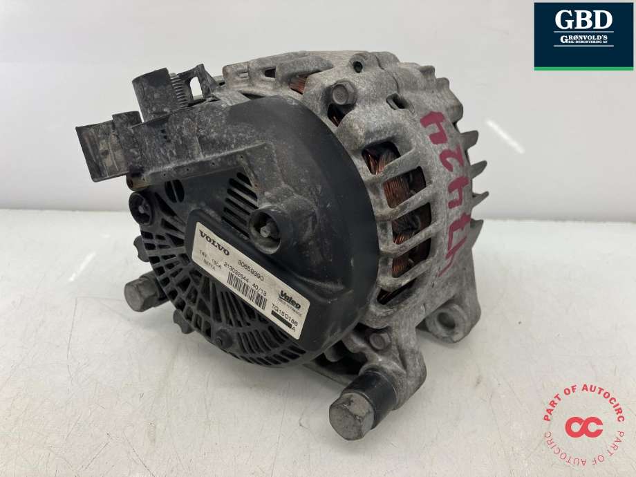 Dynamo diesel til Volvo V70 2007-2013 (Type III, Fase 1)  (VALEO|36012505|30659390|TG15C186)