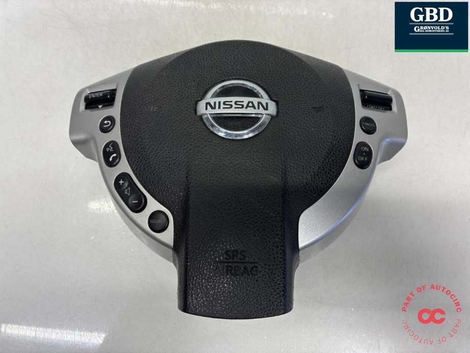 Airbag rattpute til Nissan X-Trail, 2007-2014 (T31) (T31) (K851MJG12A)